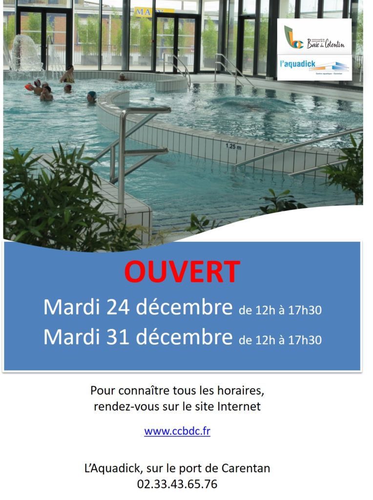 24 et 31 décembre 2019