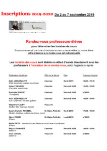 Cliquez ici pour télécharger la fiche des rendez-vous