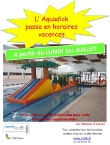 Horaires vacances