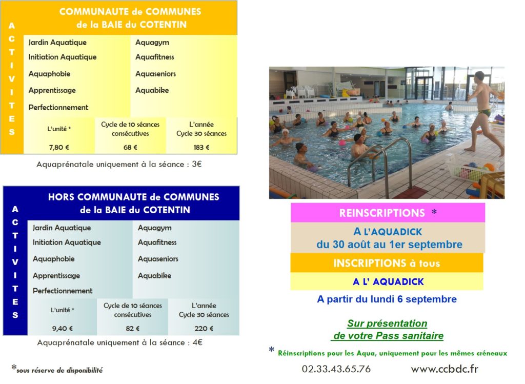 Page dates et tarifs