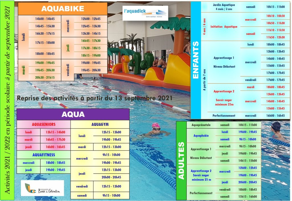 Page horaires