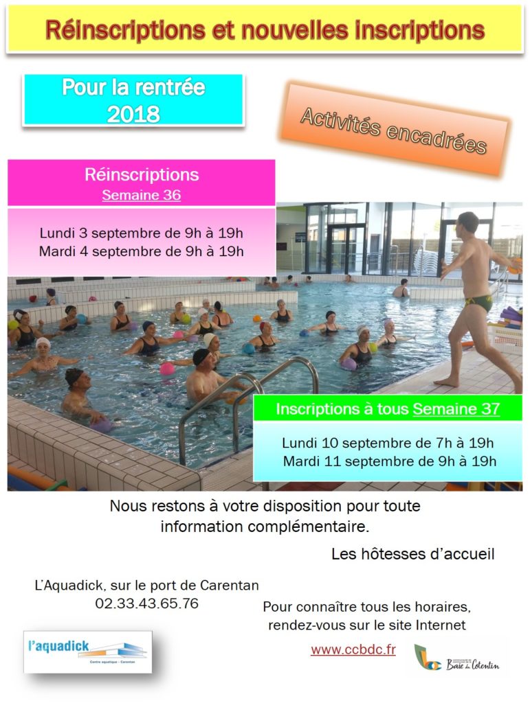 AE Inscriptions rentrée Sept 2018