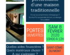 Maison rénovée BBC (Bâtiment Basse Consommation) : portes ouvertes