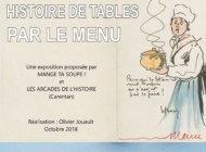 Histoire de tables par le menu