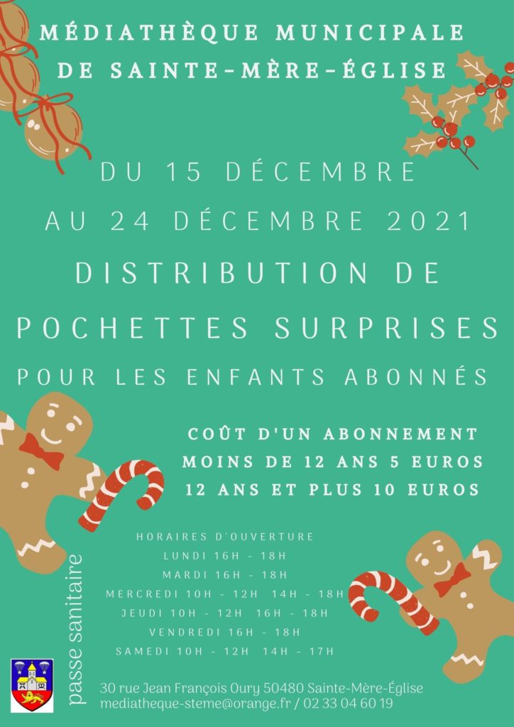Distribution pochettes surprises Noël 2021