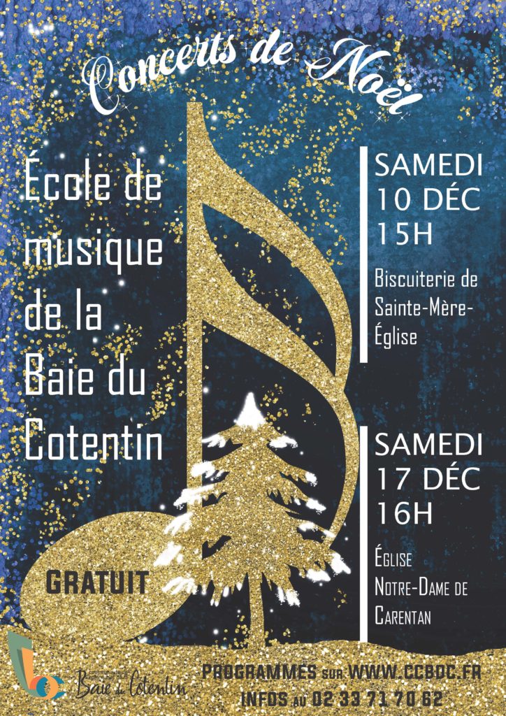 Concerts de Noël - Affiche définitive