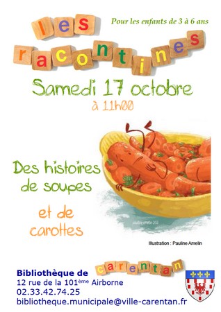 histoires de soupes et de carottes - octobre 2015