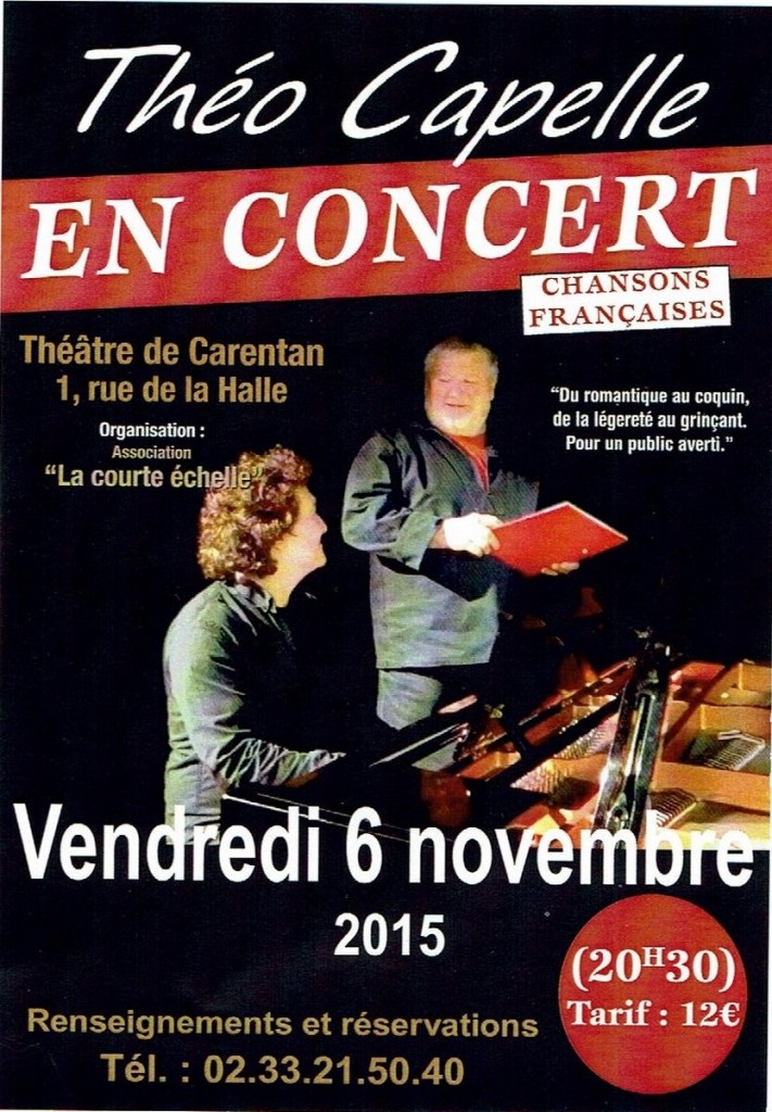 concert du 6 novembre 2015 la courte échelle 