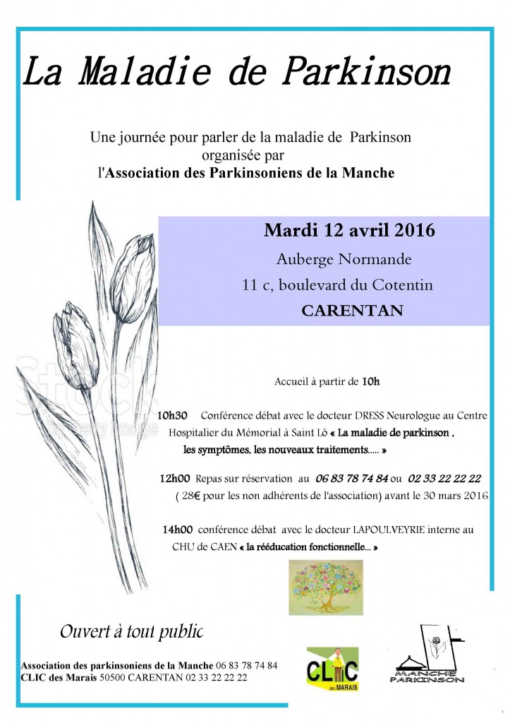 PLAQUETTE JOURNEE PARKINSON