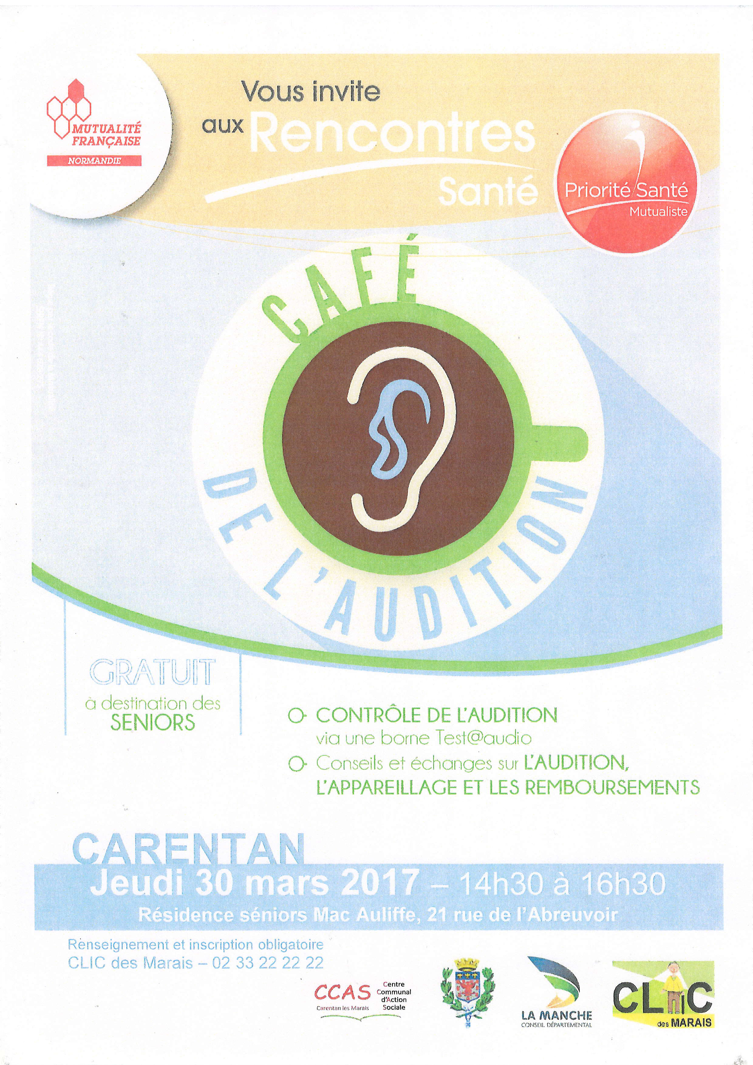 Café de l'audition mArs CARENTAN