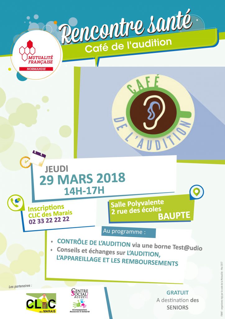 Café de l'audition Baupte 29.03.18