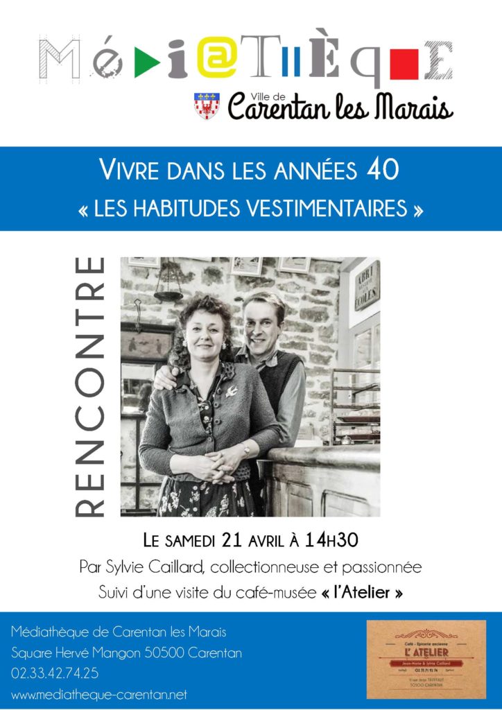 expo vestements année 40