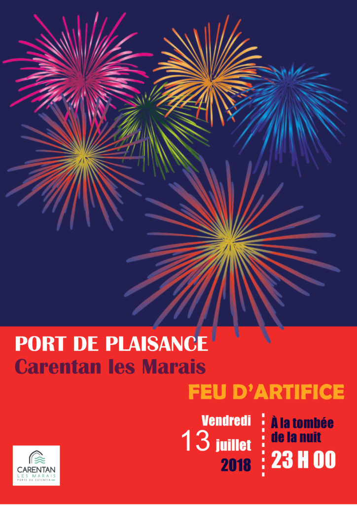 CARENTAN 13 07 feu d'artifice 2018