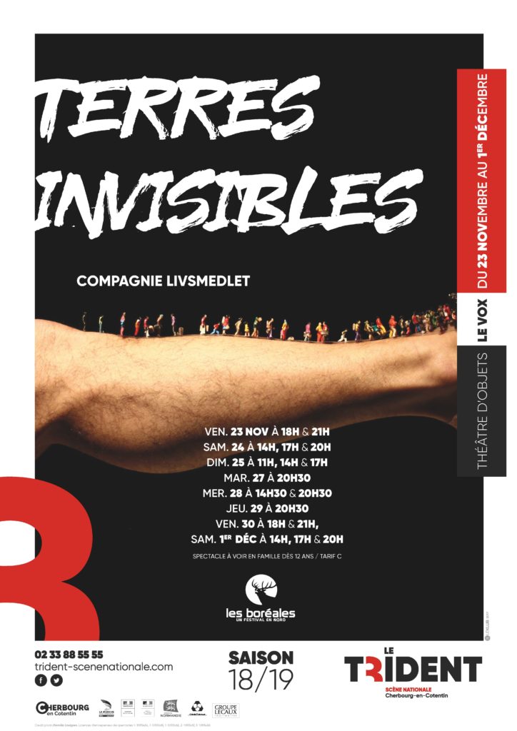 Affiche BUS RN13 Terres invisibles