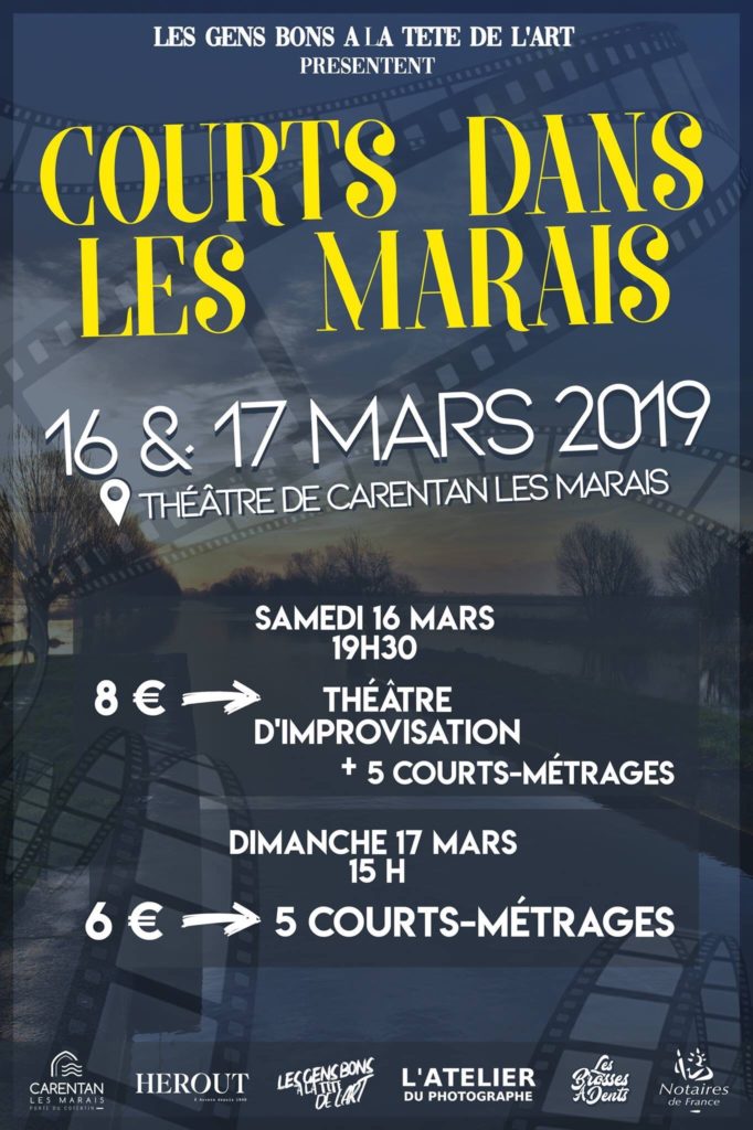 Courts dans les marais