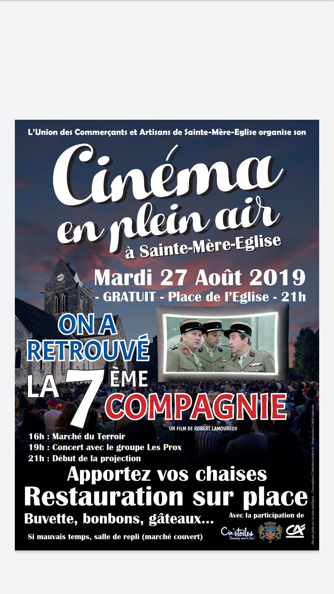 Ciné plein air SME