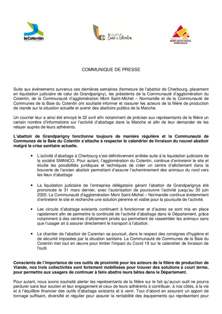 Communiqué de presse - abattoirs publics intervention des 3 EPCI-page-001