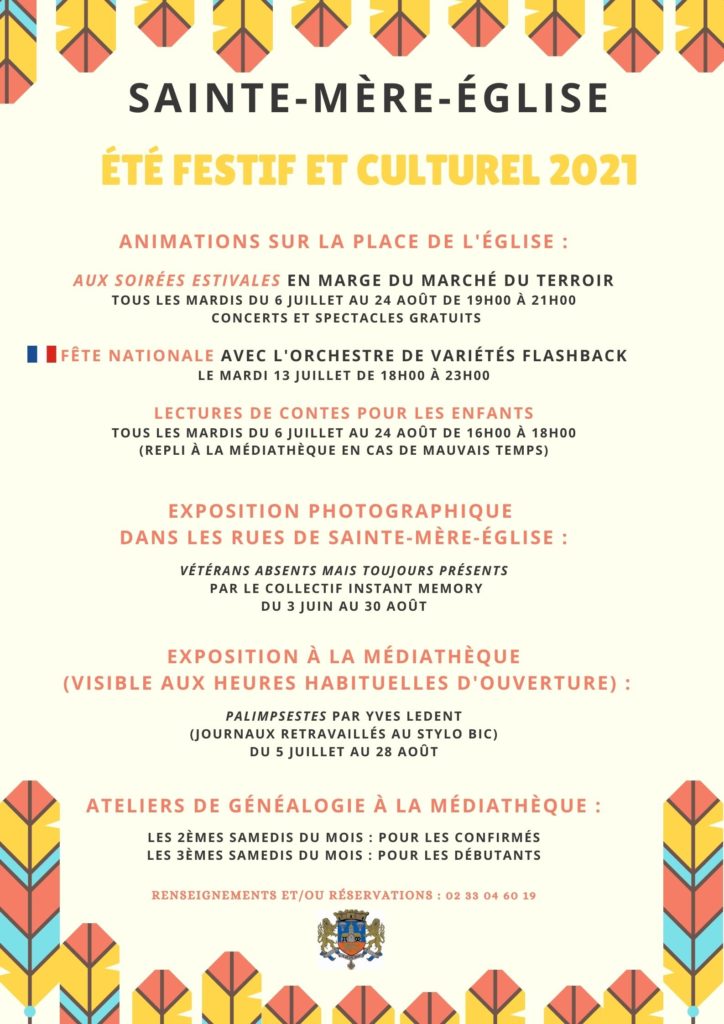 Flyer Été festif et culturel 2021