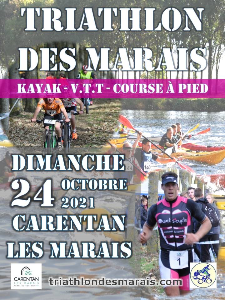 Affiche triathlon