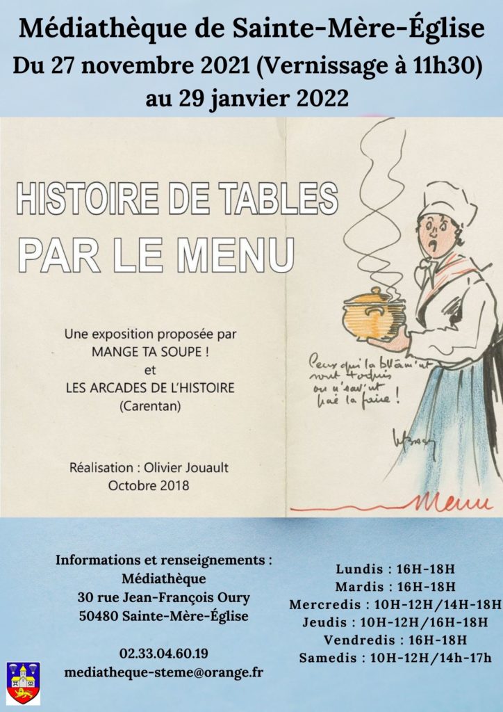 Histoires de tables par le menu