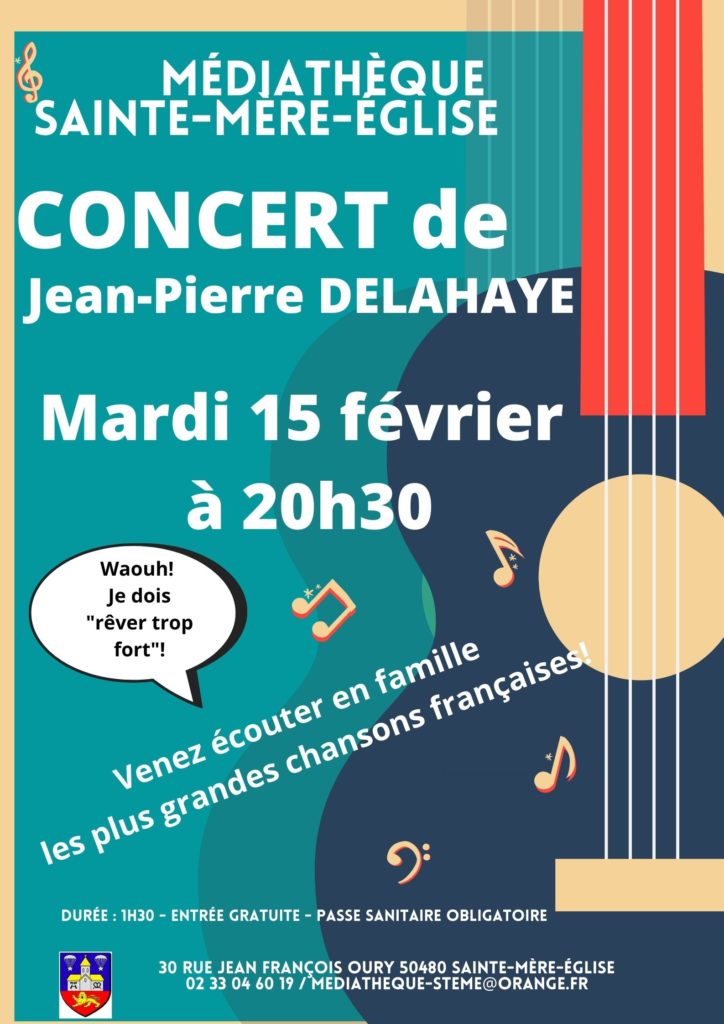 Concert JP DELAHAYE 15 février 2022