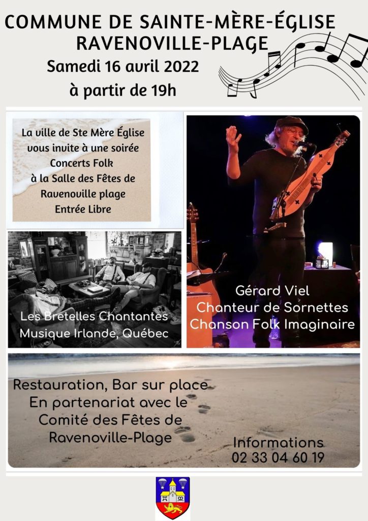 Affiche soirée folk