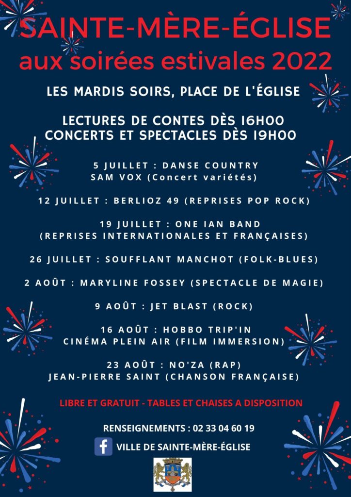 Aux soirées estivales 19h00 2022