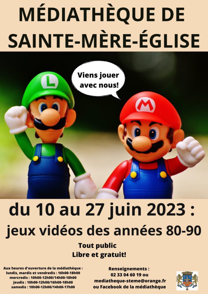 Affiche retro gaming