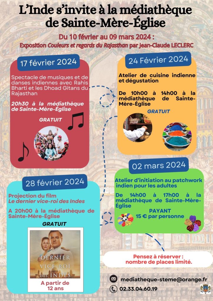 Affiche récap animations Inde