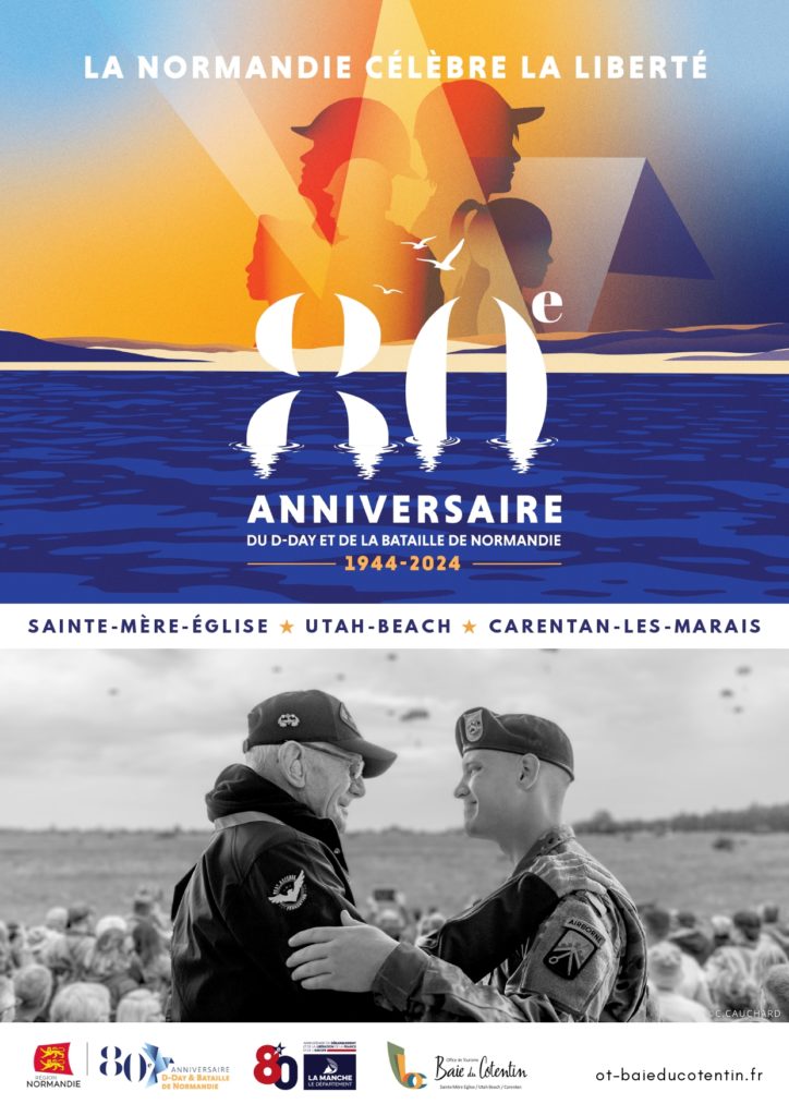 AFFICHE 80e OFFICE DE TOURISME BAIE DU COTENTIN