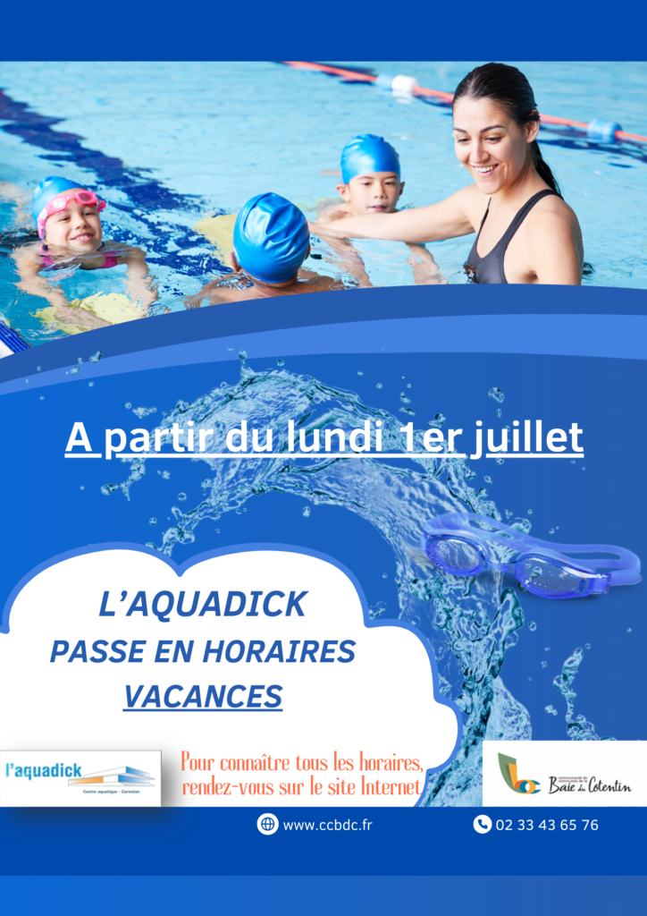 2024 PASSAGE EN HORAIRES VACANCES